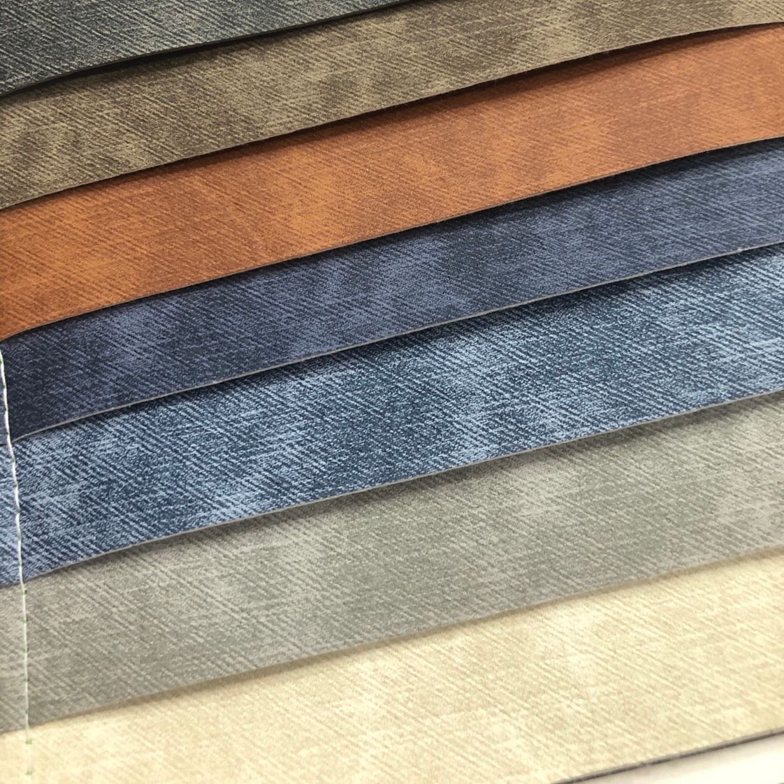 泼墨牛仔 厂家直销热销新款PVC皮革大量现货高中低档箱包沙发详情图3