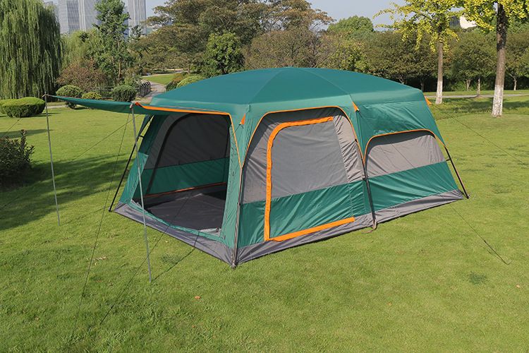 New 8-12 person double-layer tents, warm and waterproof outdoor products, gathering, picnic, travel and mountain climbing mobile tents pic 2