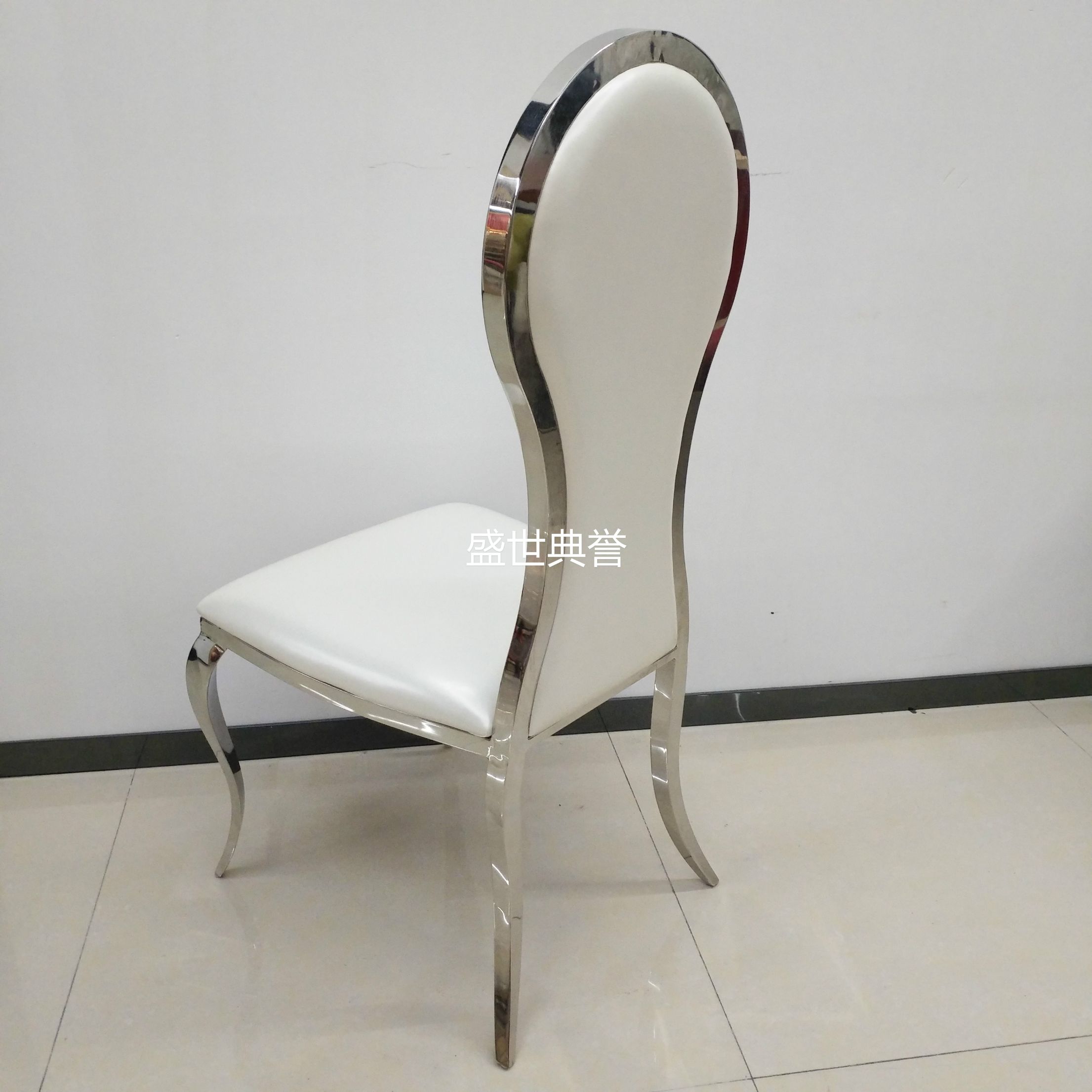 上海外贸穆斯林餐厅椅子定做国外星级酒店宴会椅欧式婚礼不锈钢椅详情图4