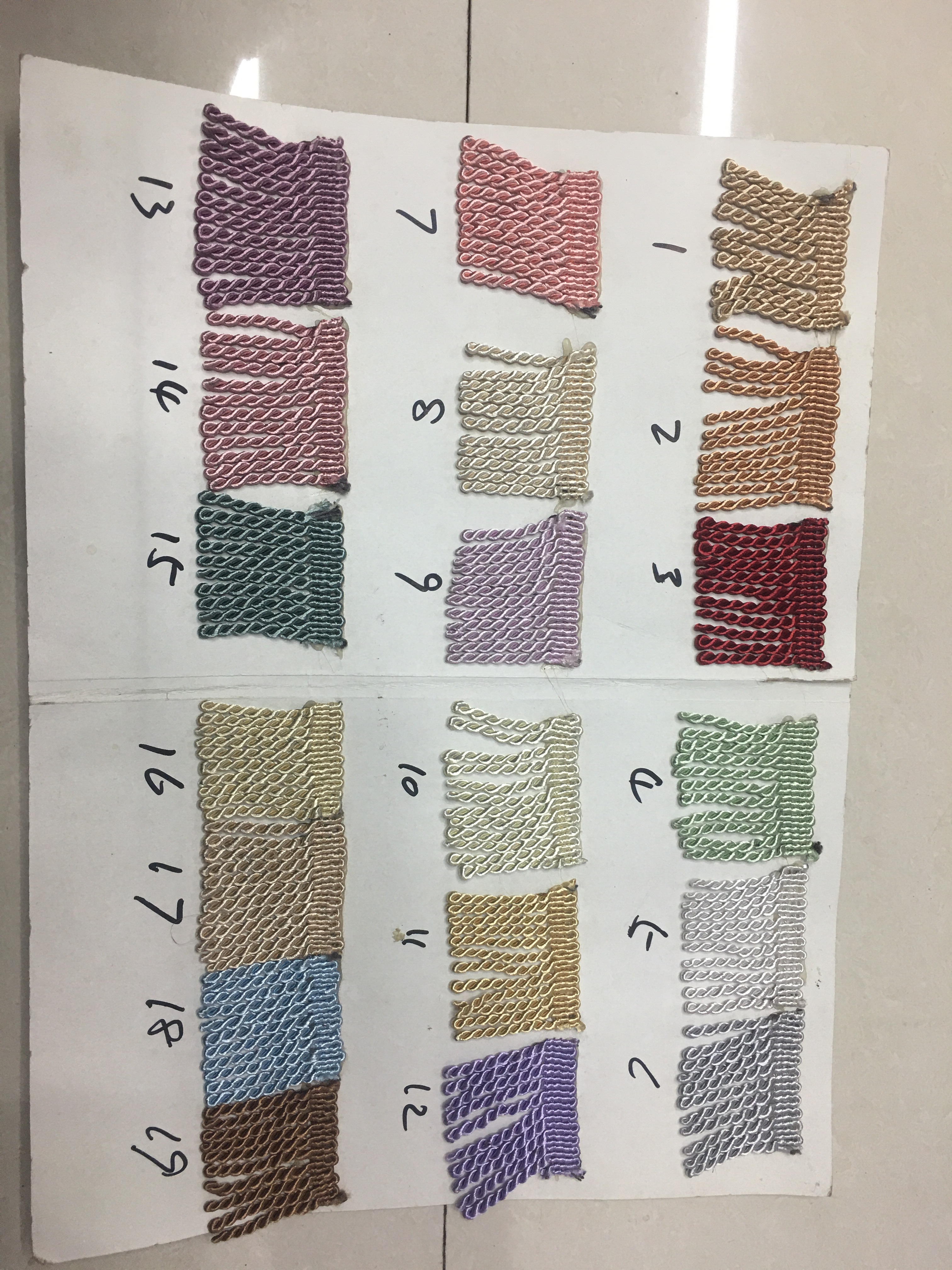 A 5-centimeter small twisted row details Picture