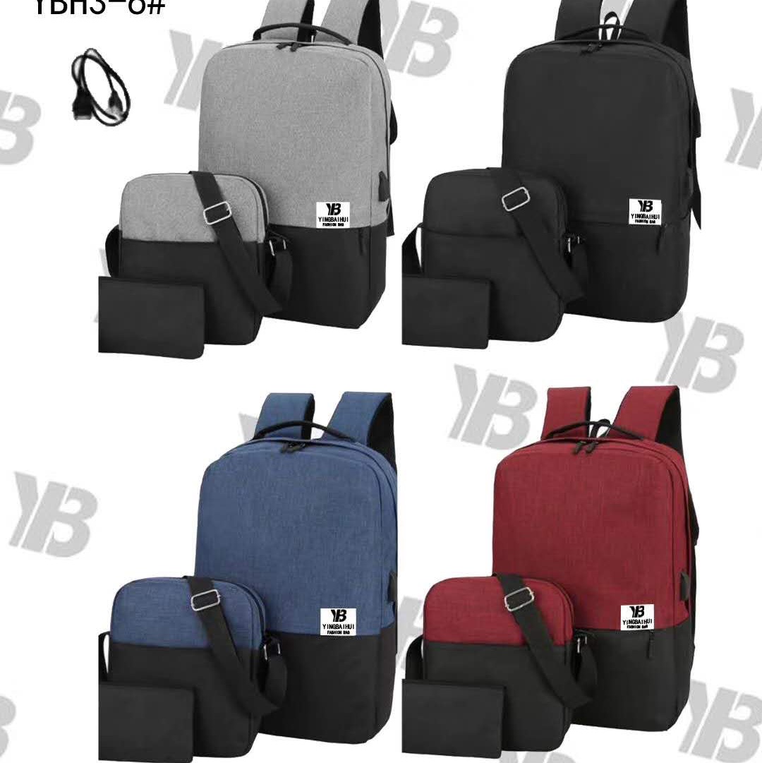 新款时尚潮流休闲电脑背包图