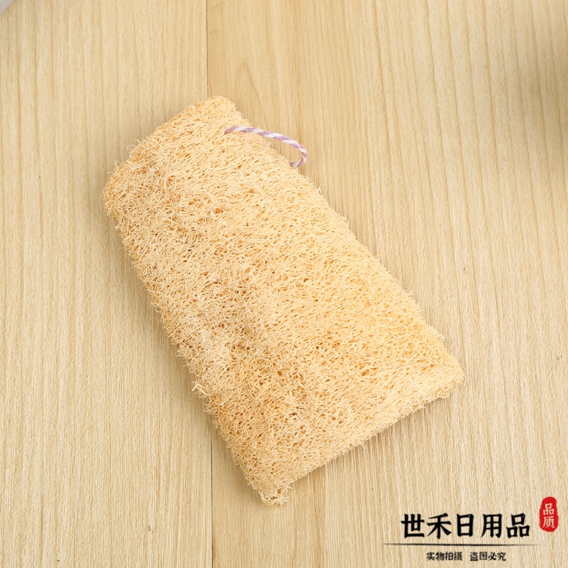 Loofah natural bath dishcloth for scrubbing dishes details Picture