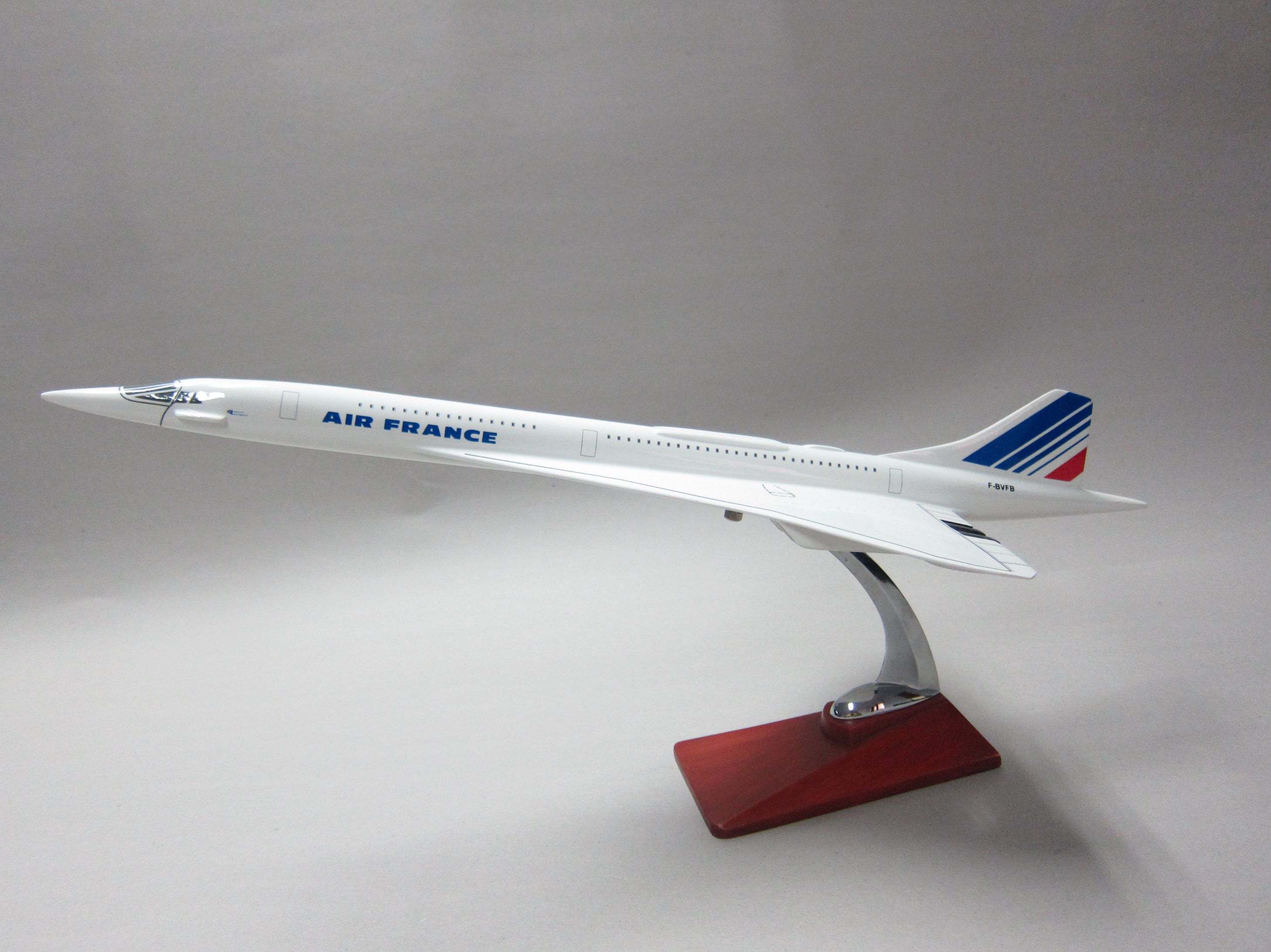 飞机模型（47CM法国航空协和式）合成树脂飞机模型  仿真飞机模型详情图1