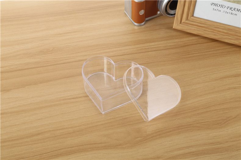 Caja de almacenamiento de escritorio cosmético para el cuidado de la piel habitación de escritorio transparente cristal caja de joyería de acrílico caja de almacenamiento de ps caja de almacenamiento de amor caja de almacenamiento de joyería cosmética caja de almacenamiento cosmético detail image 3