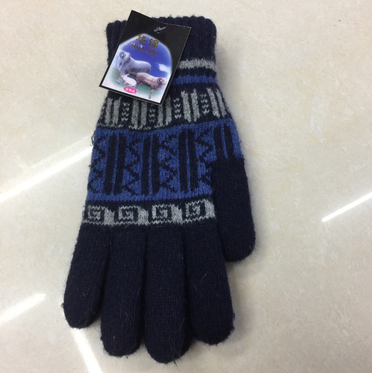 提花男双层B006