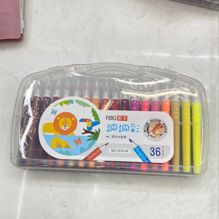 Fan-Feng 1010-36 Hole Color 36-Color Soft Head Watercolor Pen