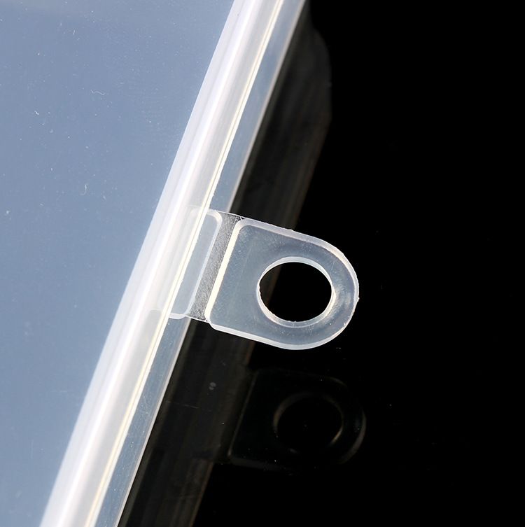 Lock box, empty box, cosmetic storage box, large plastic box with lid, rectangular parts box, mobile phone outer box accessories detail image 5