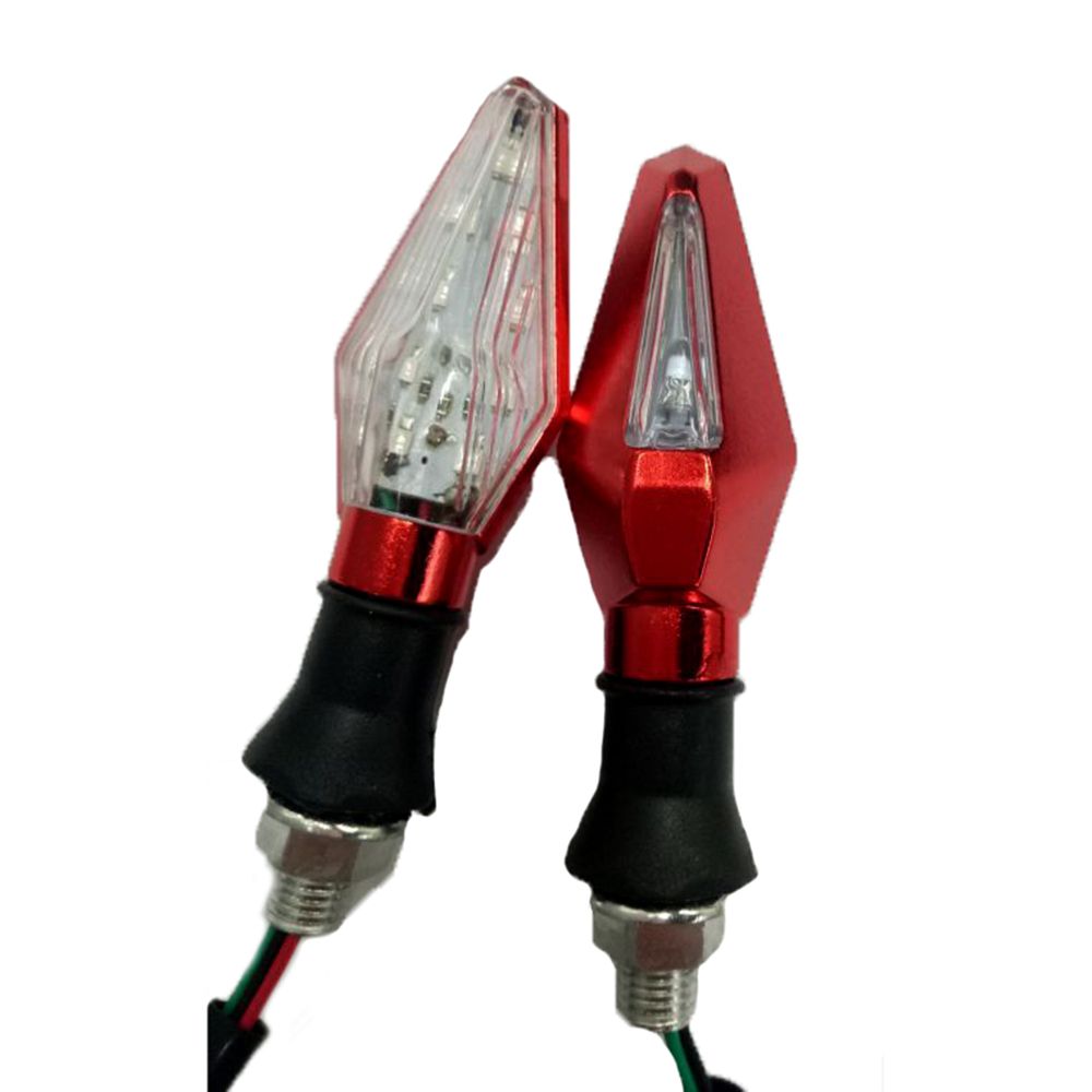 Motorcycle modification parts Turn indication signal light LED waterproof flowing light running horse water turn signal light assembly 12V