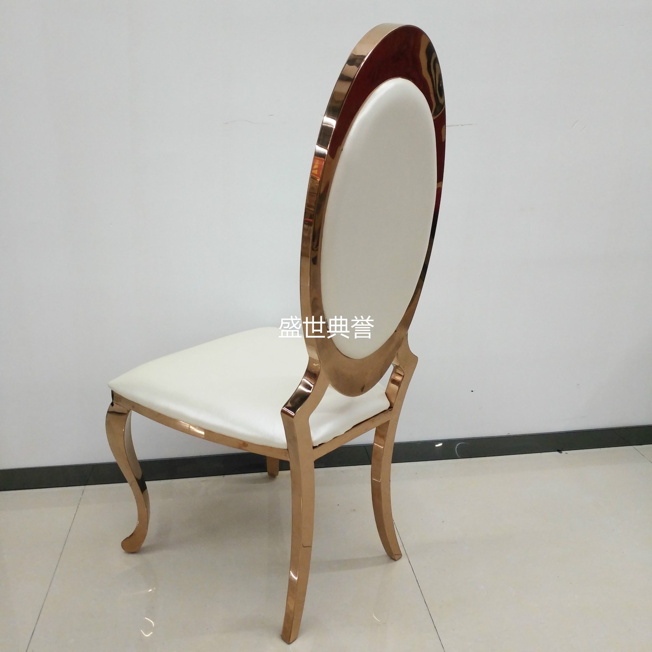上海外贸穆斯林餐厅椅子定做国外星级酒店宴会椅欧式婚礼不锈钢椅详情图9