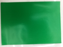 Grass green waxed paper
