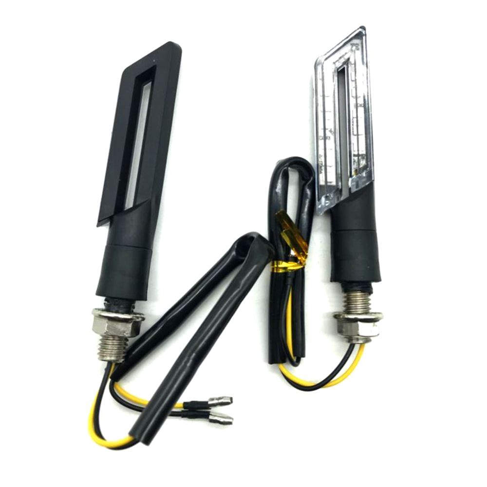 跨骑踏板摩托车改装配件个性创意LED防水流光跑马流水转向灯详情图3