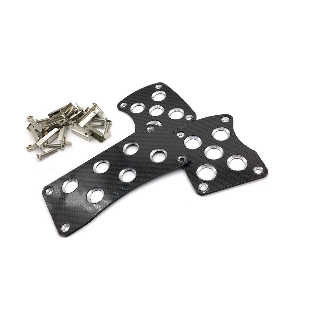 汽车脚踏板真碳纤踏板手动挡通用离合器油门刹车踏板改装配件详情图3