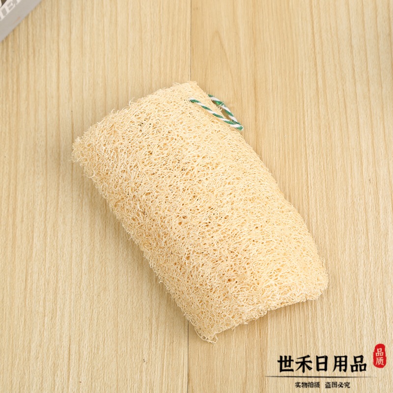 Loofah natural bath dishcloth for scrubbing dishes Specification image