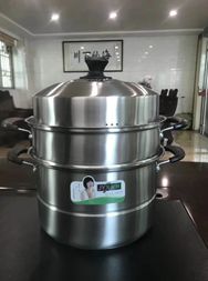 Yiwu Selection Xizhile Three-layer double-bottom steamer GB/T29601-2013#/F3-20