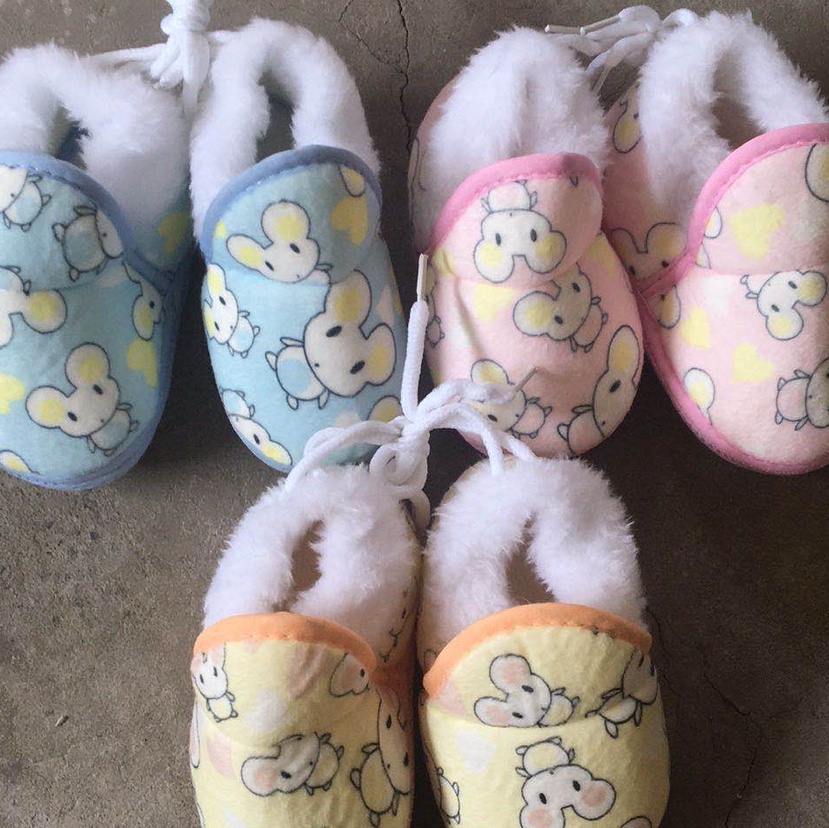 婴幼儿冬款学步鞋袜卡通可爱早教地板袜12