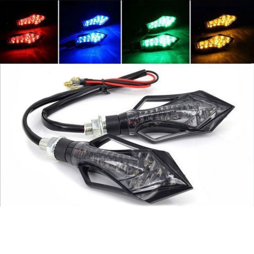 Motorcycle turn signal lights, motorcycle LED signal lights, waterproof flowing light running horse indicator lights, motorcycle modification accessories detail image 3