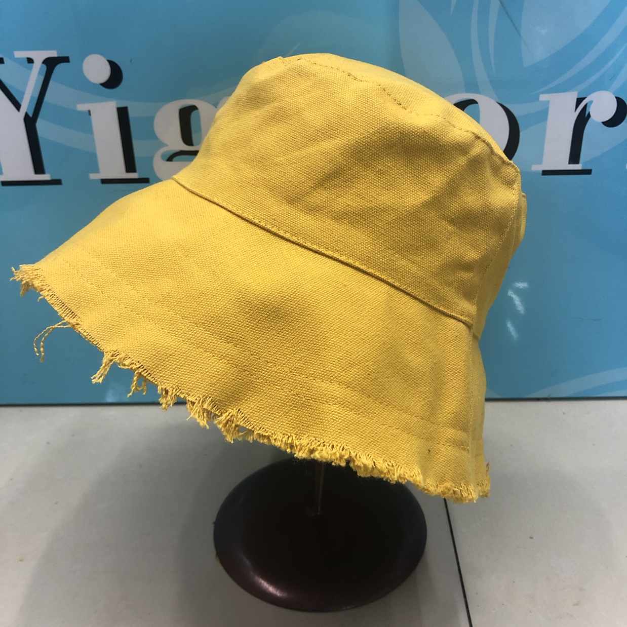 Vintage Do Old Raw Edge Cowboy Fisherman Pot Hat Knitted Cloth Hat Hip Hop Street Japanese Korean Version Of The Trend Fashion