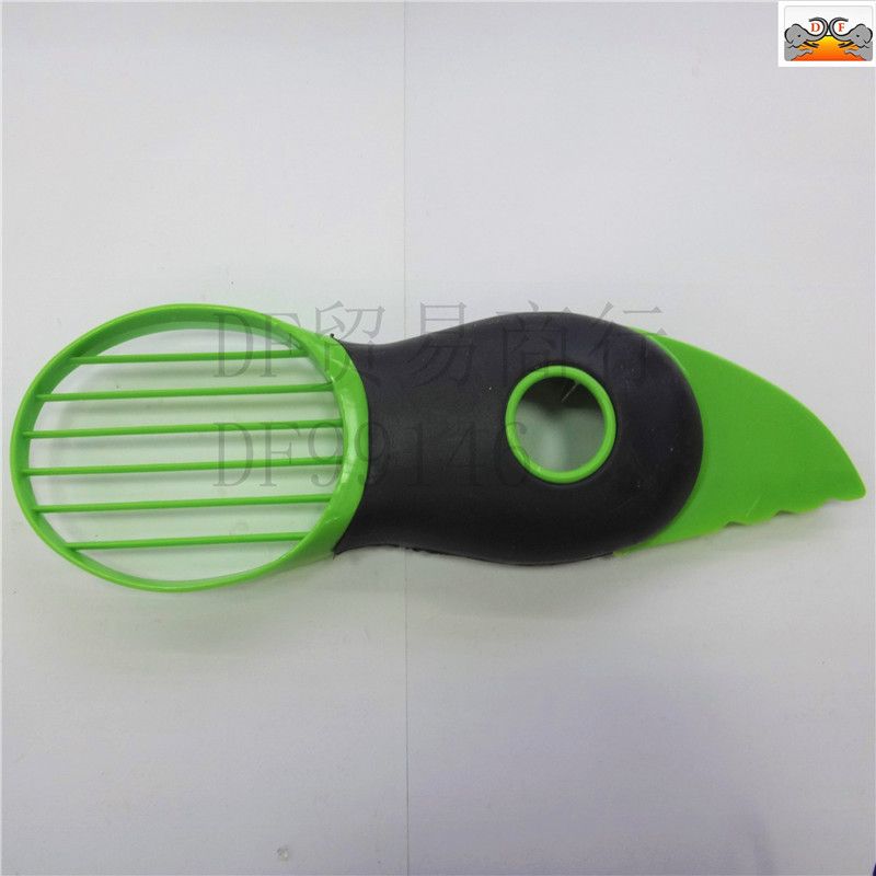 DF99146 Creative Avocado Cutter Stainless Steel Avocado Knife Multi-Functional Avocado Cutter 3-in-1 Avocado cutter DF TRADING HOUSE
