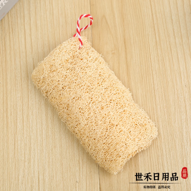 Loofah natural bath dishcloth for scrubbing dishes undefined