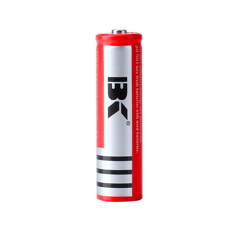 18650锂电池大容量3.7V强光手电筒激光灯锂电池尖头充电电池详情图4