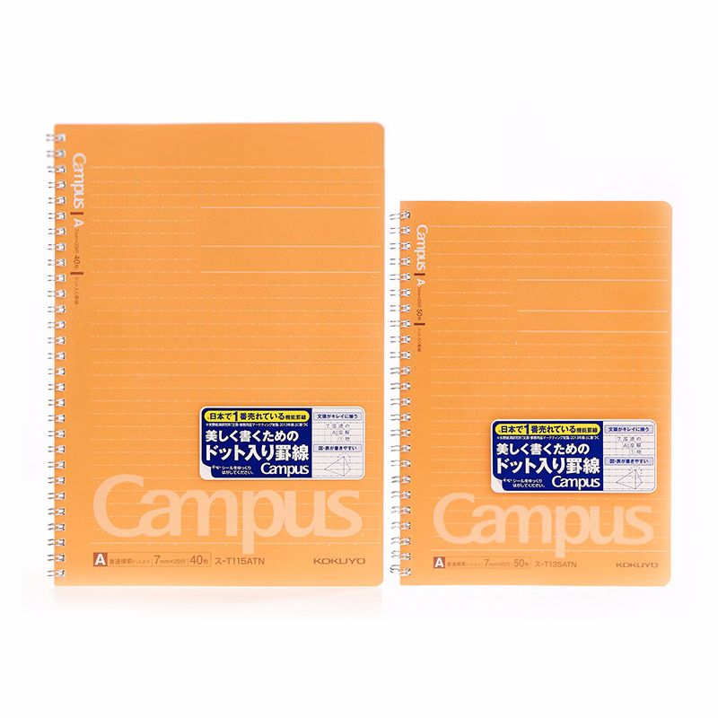 KOKUYO SU-T115ATN Spiral dot line notebook B5/40