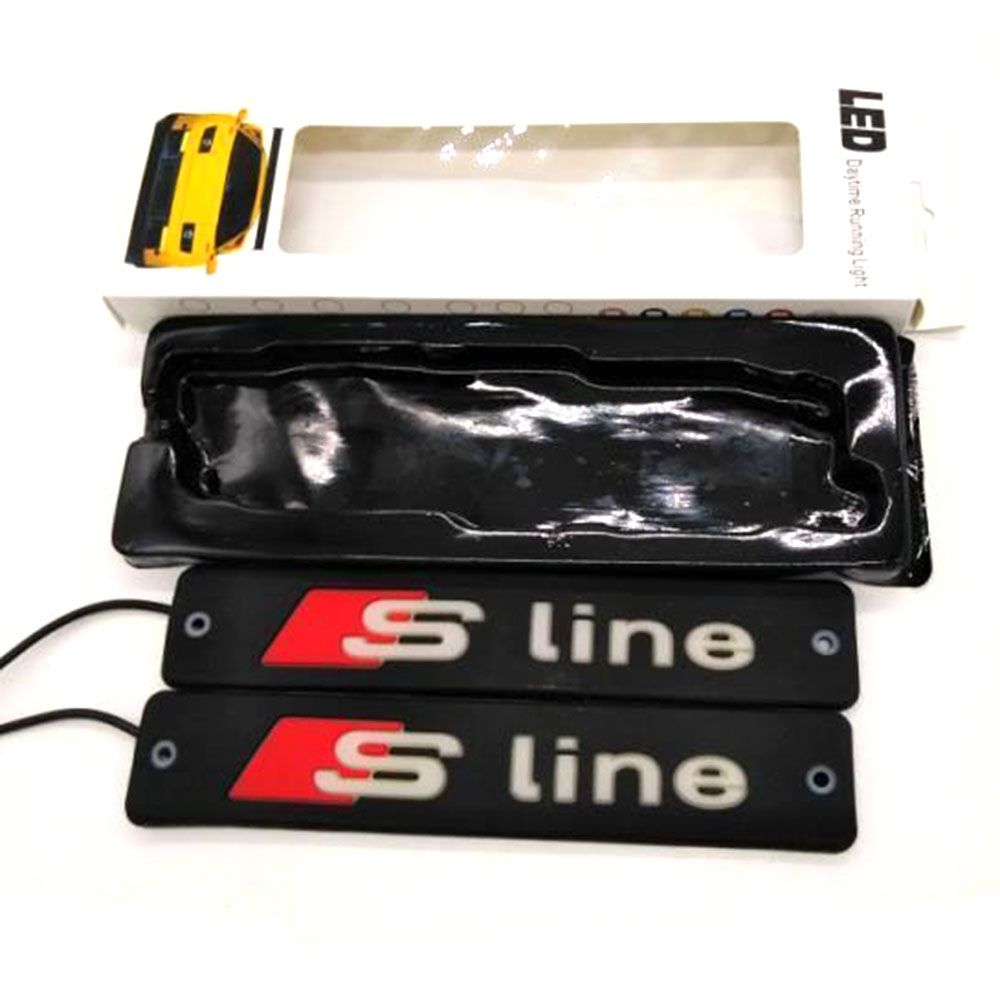 Car daytime running lights, car decorative lights, daytime running lights, LED fog lights, headlight assist lights, car modification and assembly detail image 1