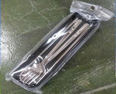 Yiwu Good cooking treasure 304 children chopsticks spoon set pZK7149 #/F3-20 full figure