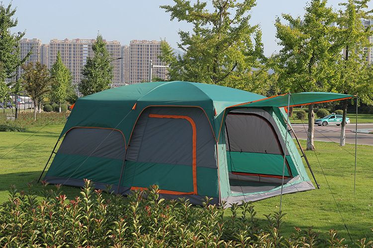 New 8-12 person double-layer tents, warm and waterproof outdoor products, gathering, picnic, travel and mountain climbing mobile tents pic 5