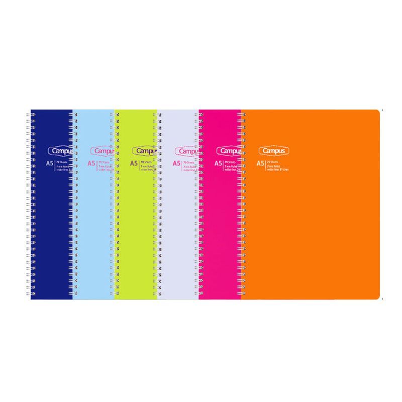 KOKUYO/ Kuoyu SU-TS37AT-DB Double helix dot line notebook A5/70 pages