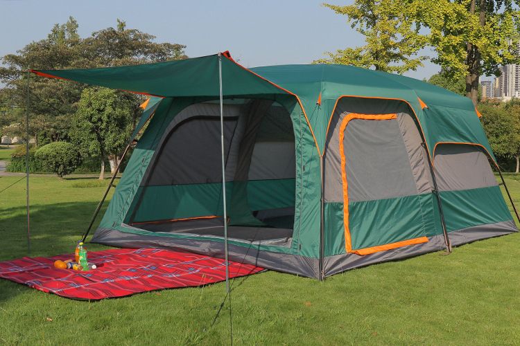 New 8-12 person double-layer tents, warm and waterproof outdoor products, gathering, picnic, travel and mountain climbing mobile tents pic 11