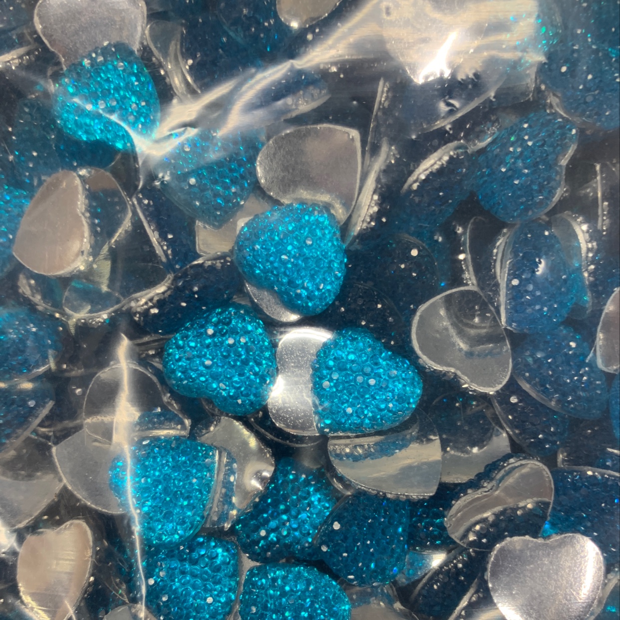 16 Heart Full Sky Stars Golden Sea Jewelry Accessories Q54741