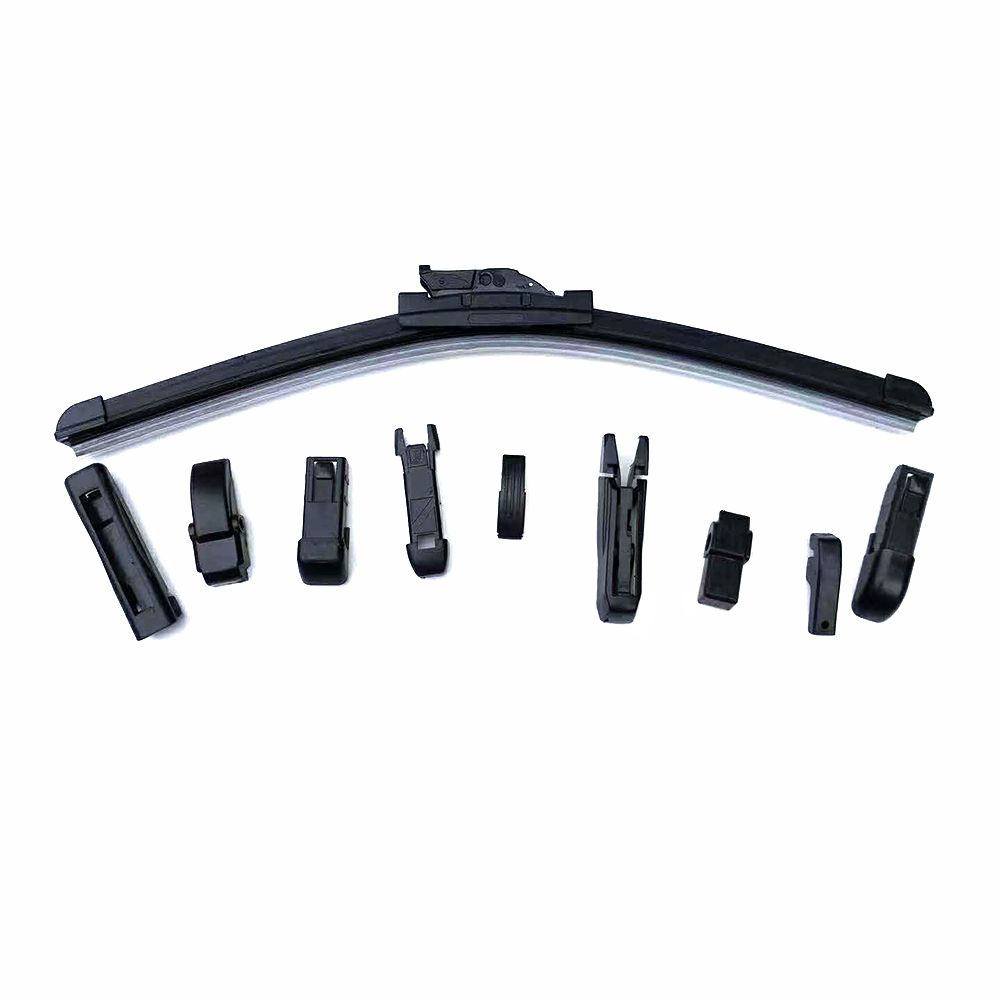 Special car modification accessories: High-end wiper blades, wiper strips, wiper blades, front and rear window wiper rubber strips, silent version detail image 3