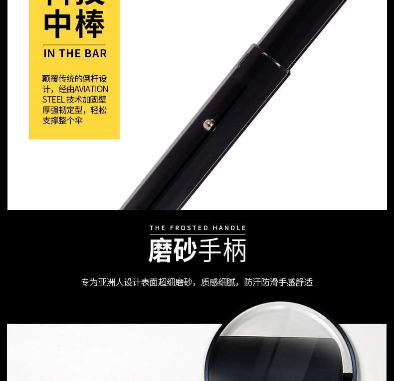 创意小恶魔晴雨伞 黑胶防晒折叠三折学生遮阳伞便携遮阳太阳伞女详情图15