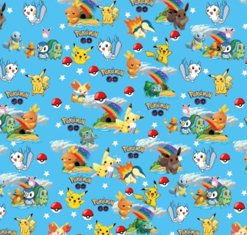礼物包装纸-皮卡丘