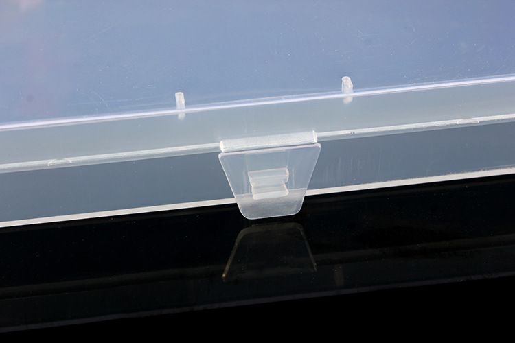 Lock box, empty box, cosmetic storage box, large plastic box with lid, rectangular parts box, mobile phone outer box accessories detail image 6