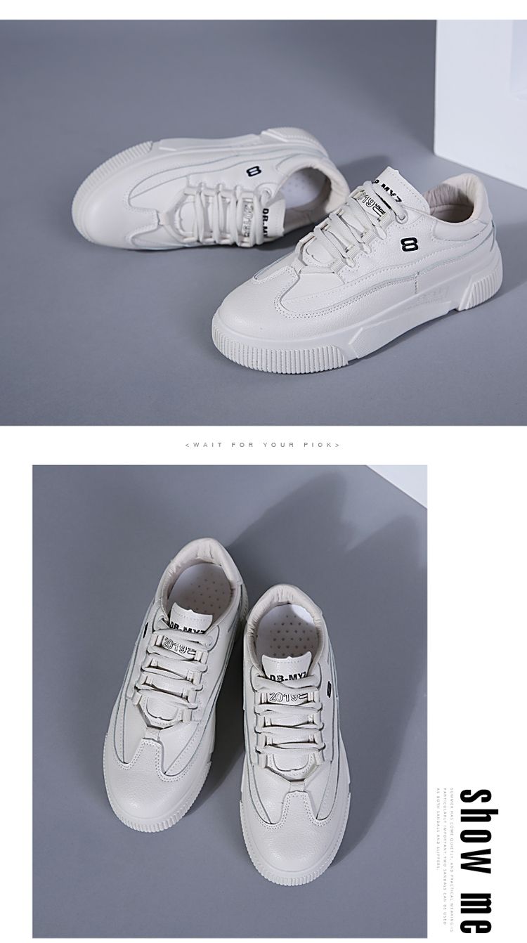 2020 Summer New High Quality Summer Breathable Small White Shoes Casual Fashion Shoes Sports Women's Shoes Runway Coconut Shoes undefined