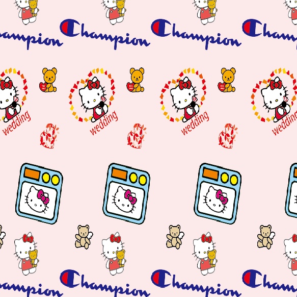 包装纸礼物纸-kT猫皇冠