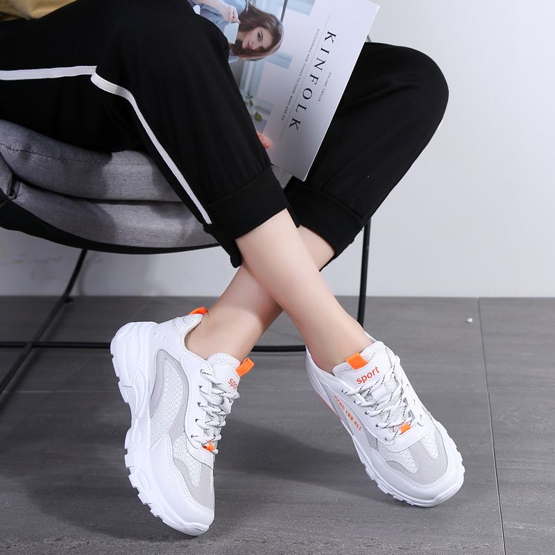 2020 summer new high quality breathable increase fashionable shoes running sports women's shoes