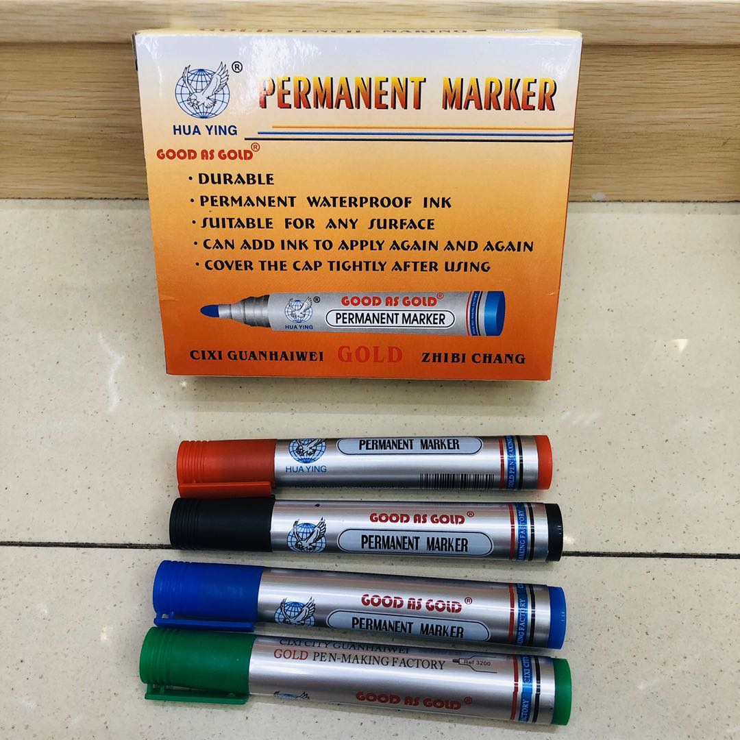 油性记号笔3200 HUAYING GOOD AS GOLD PERMANENT MARKER详情图1