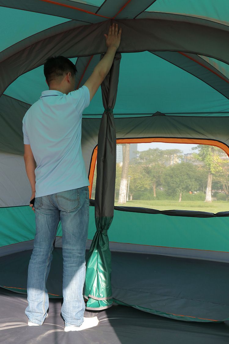 New 8-12 person double-layer tents, warm and waterproof outdoor products, gathering, picnic, travel and mountain climbing mobile tents pic 16