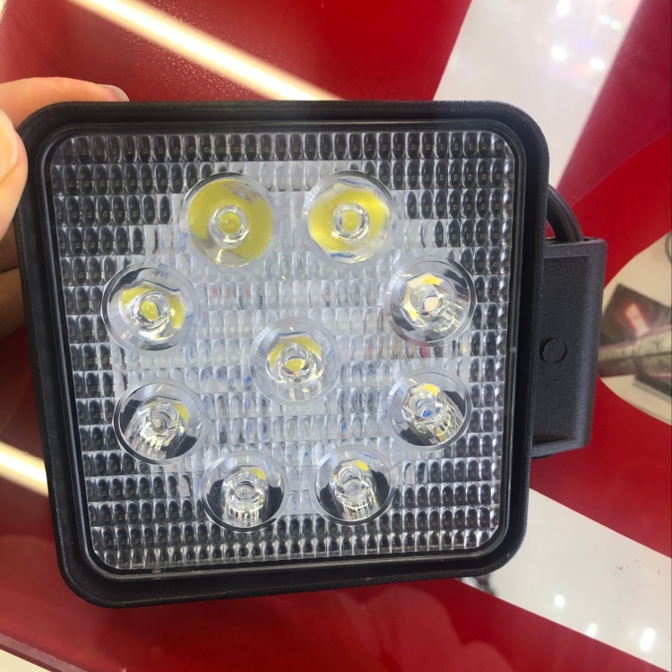 汽车工作灯方形9灯