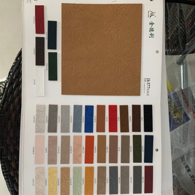 厂家直销热销新款皮革大量现货高中低档箱包沙发鞋材面料JK377石头记