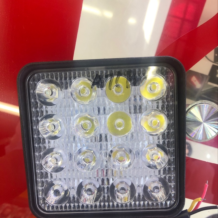 汽车工作灯方形16灯