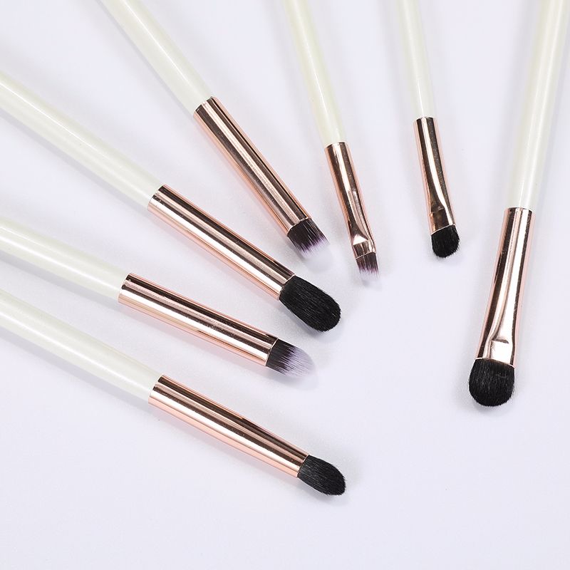 7 Makeup Brush Eye Brush Set Highlighter Brush Smudge Brush Eyeshadow Brush Oblique Eyebrow Brush Mascara Brush Specification drawing