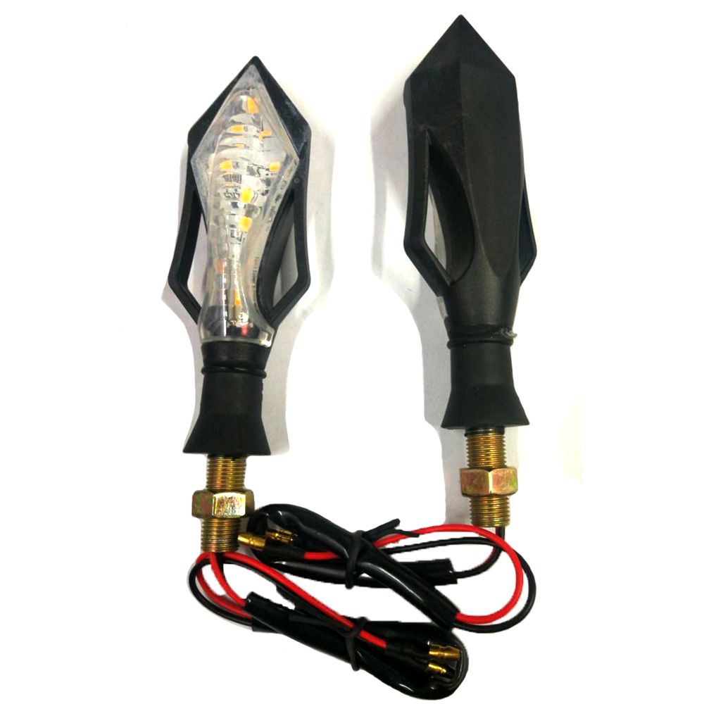 Motorcycle turn signal lights, motorcycle LED signal lights, waterproof flowing light running horse indicator lights, motorcycle modification accessories detail image 2
