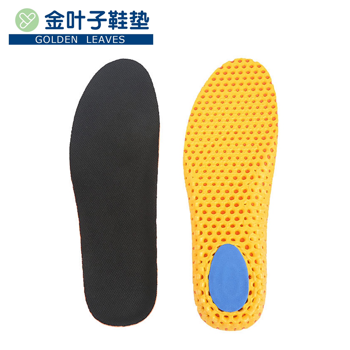 亚马逊运动鞋垫减震运动休闲舒适鞋垫透气软鞋垫加厚蜂窝-男款