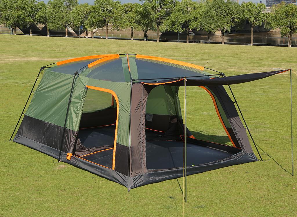 New 8-12 person double-layer tents, warm and waterproof outdoor products, gathering, picnic, travel and mountain climbing mobile tents pic 6