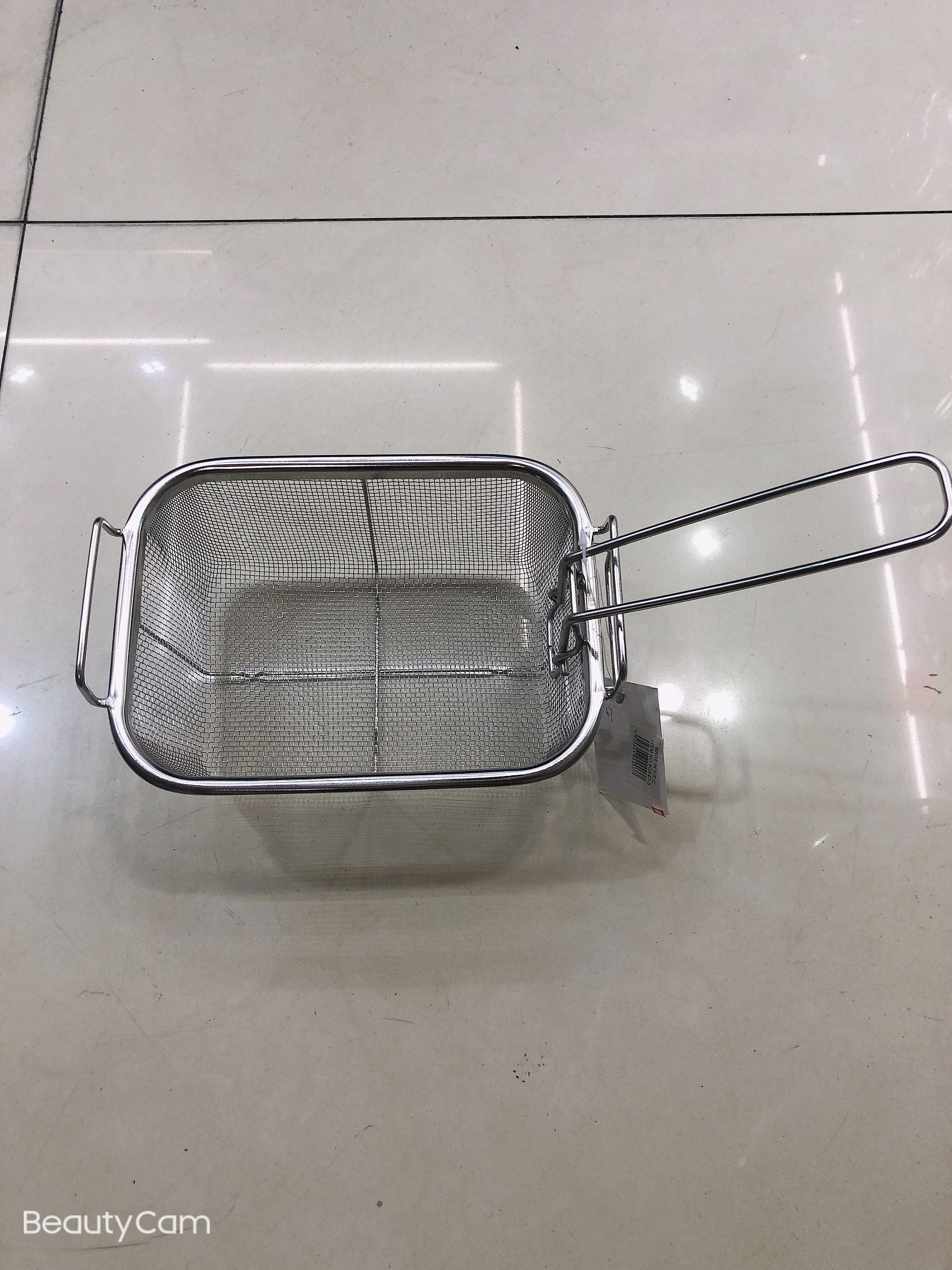 A small square frying basket details Picture