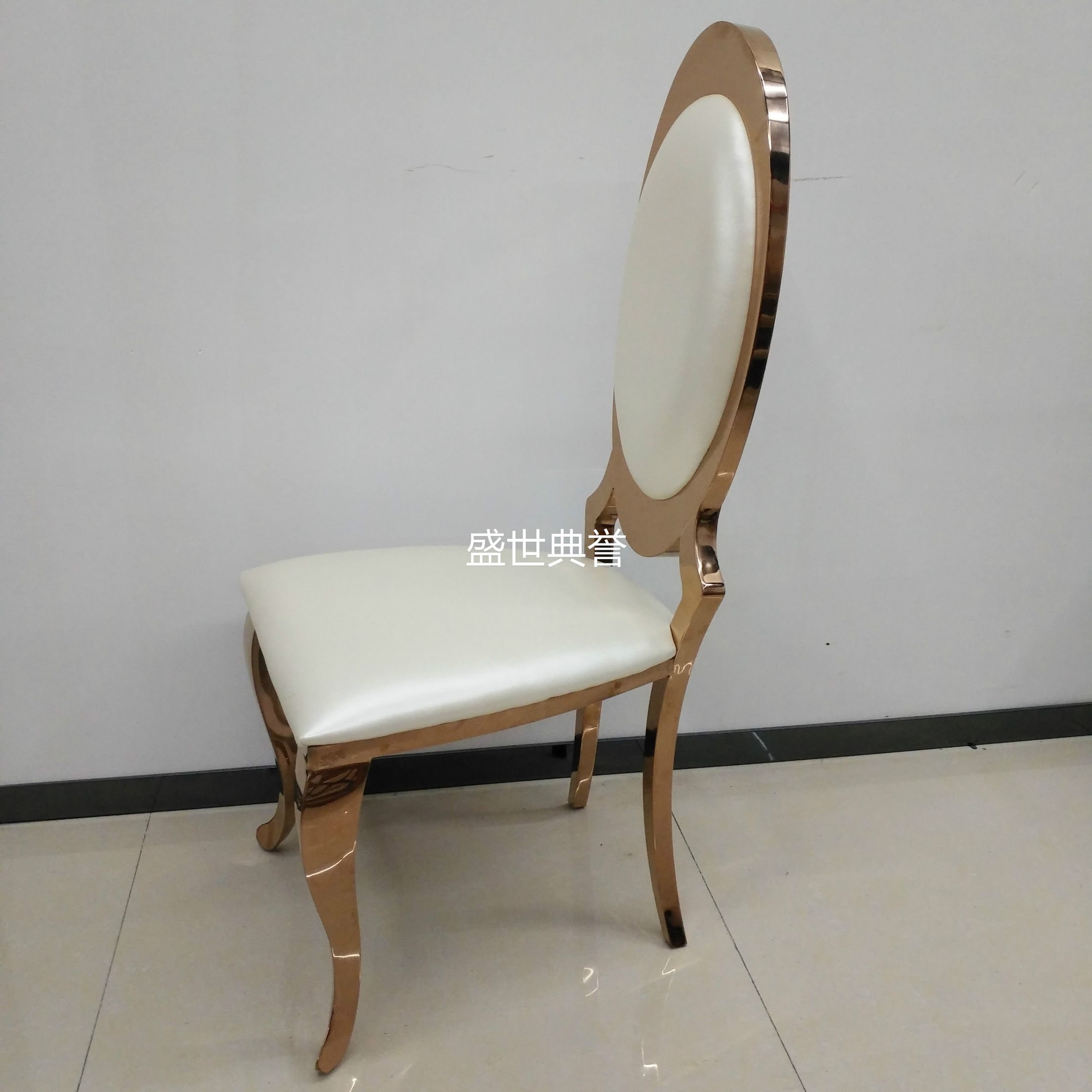 上海外贸穆斯林餐厅椅子定做国外星级酒店宴会椅欧式婚礼不锈钢椅详情图8