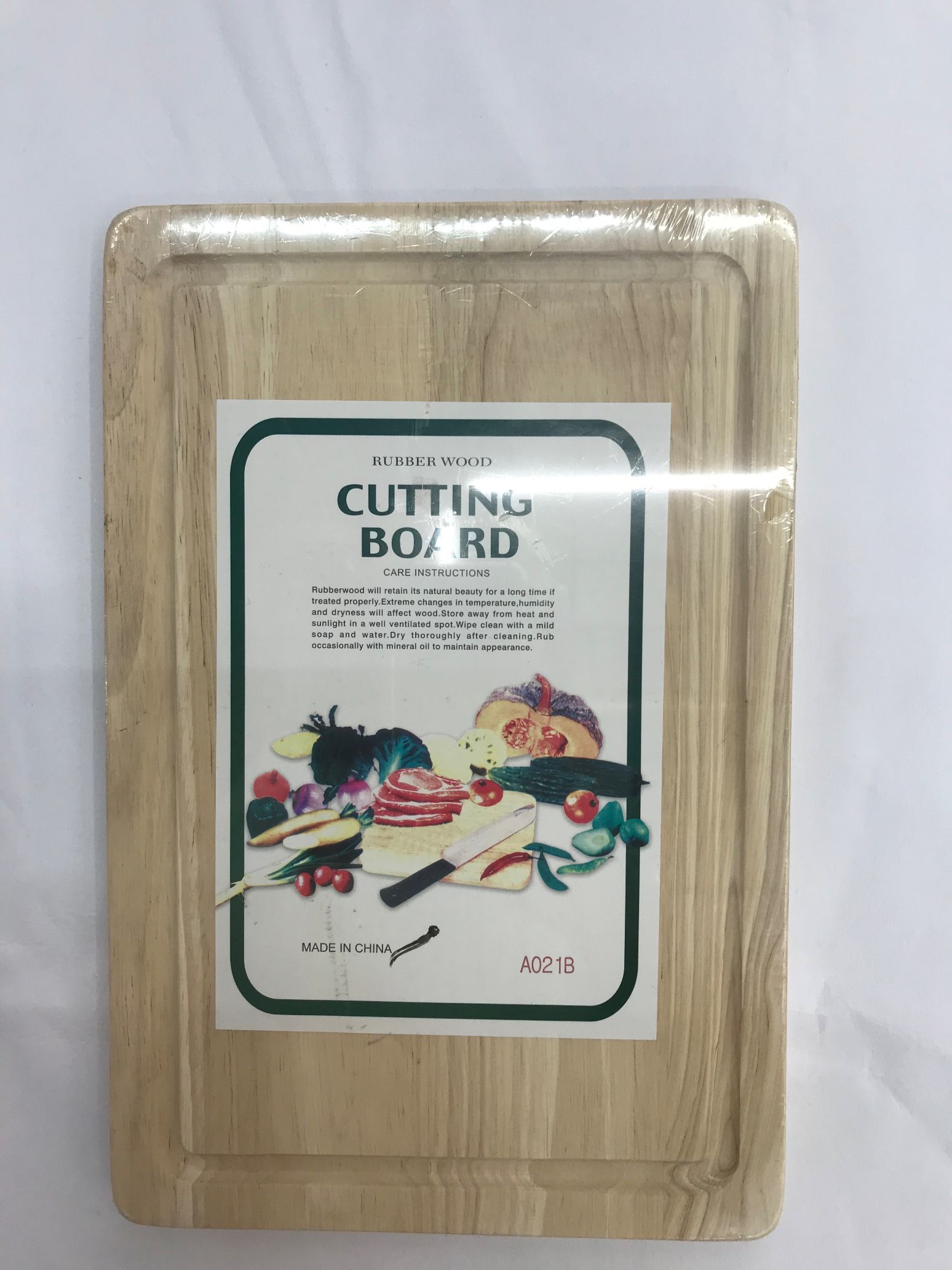 进口橡胶木菜板实木家用砧板切菜板厨房加厚切菜切肉案板面板详情图1